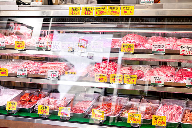 地元岩槻で愛されるお肉の老舗専門店