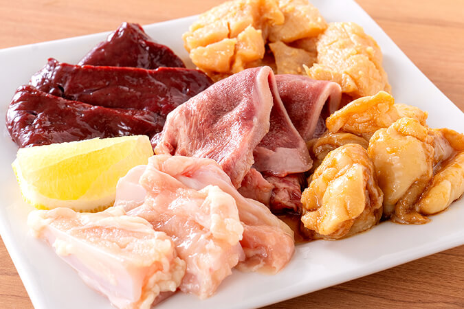 品揃えも自信あり！富士屋こだわりのホルモン